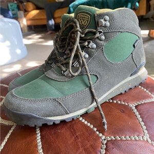 Danner Green and Gray Women’s Boots